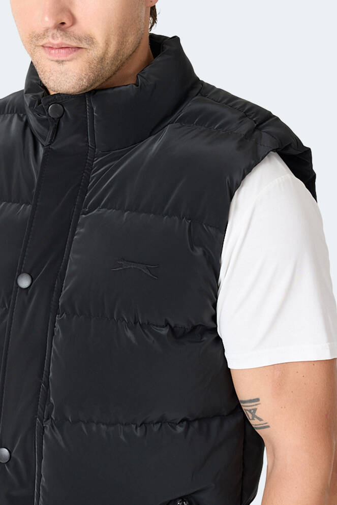 Slazenger HALOX Erkek Şişme Siyah Yelek