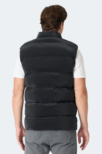 Slazenger HALOX Erkek Şişme Siyah Yelek - Thumbnail