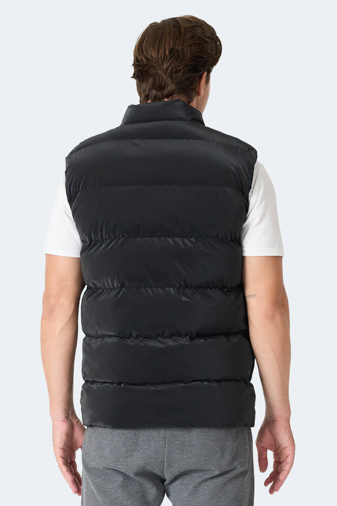 Slazenger HALOX Erkek Şişme Siyah Yelek