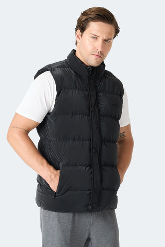 Slazenger HALOX Erkek Şişme Siyah Yelek - Thumbnail