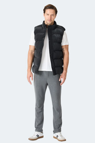 Slazenger HALOX Erkek Şişme Siyah Yelek - Thumbnail