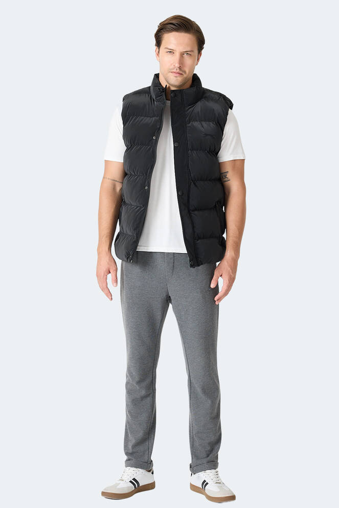 Slazenger HALOX Erkek Şişme Siyah Yelek