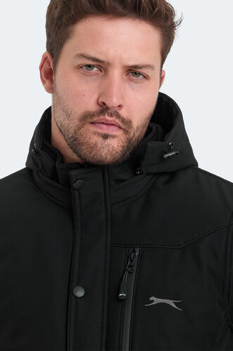 Slazenger HALSTEN Men's Coat & Jacket Black - Thumbnail