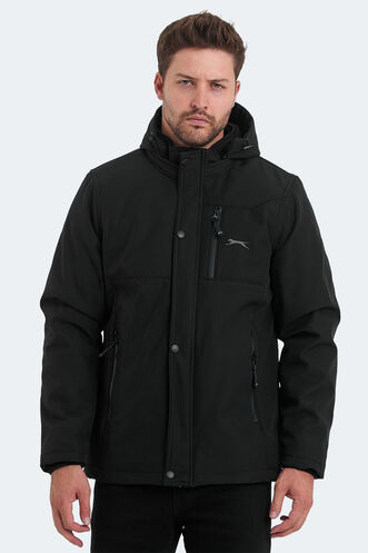 Slazenger HALSTEN Men's Coat & Jacket Black - Thumbnail