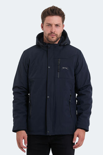 Slazenger HALSTEN Men's Coat & Jacket Navy - Thumbnail
