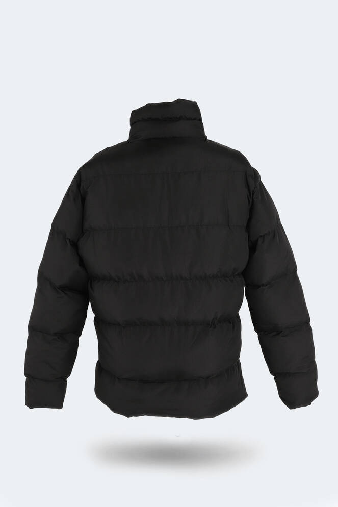 Slazenger HAMA IN Büyük Beden Erkek Şişme Siyah Mont & Kaban