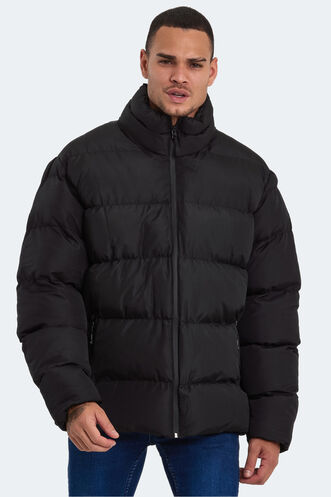 Slazenger HAMA Erkek Mont Siyah - Thumbnail