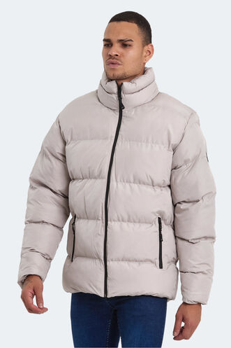 Slazenger HAMA Erkek Mont Taş Gri - Thumbnail