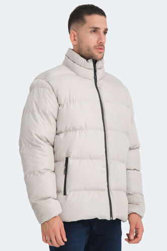 Slazenger HAMA Erkek Mont Taş Gri - Thumbnail