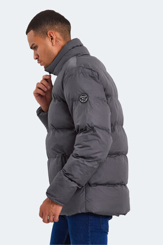 Slazenger HAMA Men's Jacket Dark Grey - Thumbnail