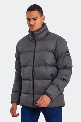 Slazenger HAMA Men's Jacket Dark Grey - Thumbnail