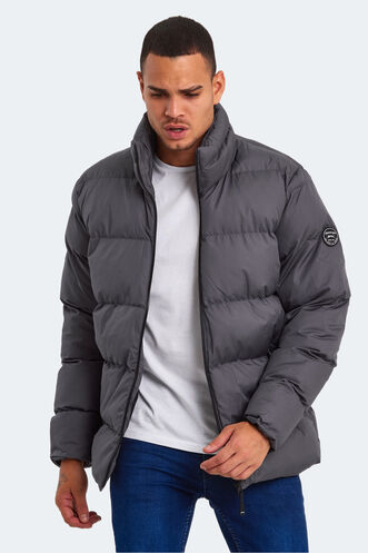 Slazenger HAMA Men's Jacket Dark Grey - Thumbnail