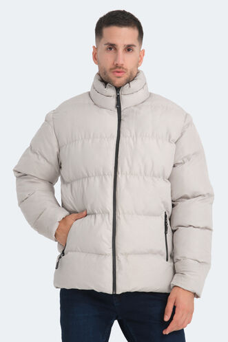 Slazenger HAMA Men's Jacket Stone Grey - Thumbnail