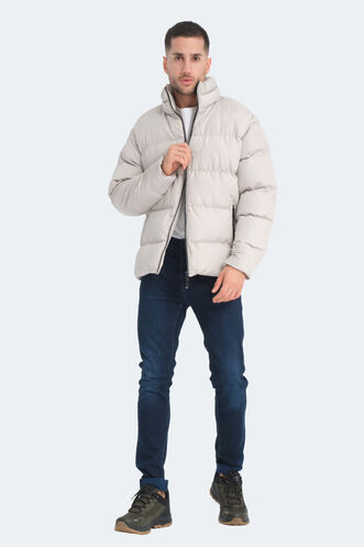 Slazenger HAMA Men's Jacket Stone Grey - Thumbnail