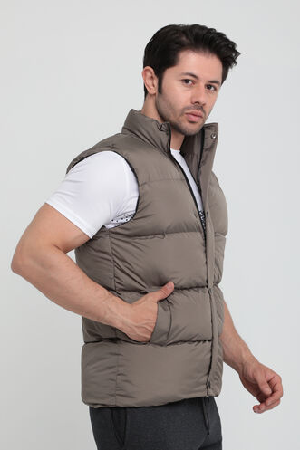 Slazenger HAMILTON Erkek Toprak Yelek - Thumbnail