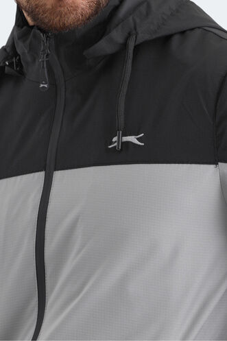 Slazenger HAMNET Erkek Yağmurluk Gri - Thumbnail
