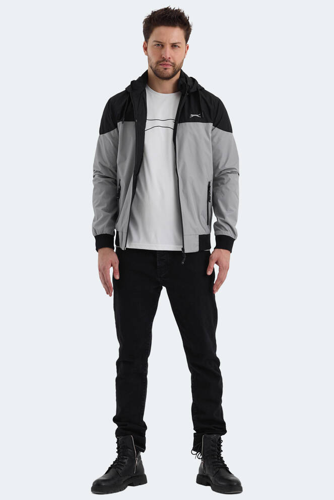 Slazenger HAMNET Erkek Yağmurluk Gri