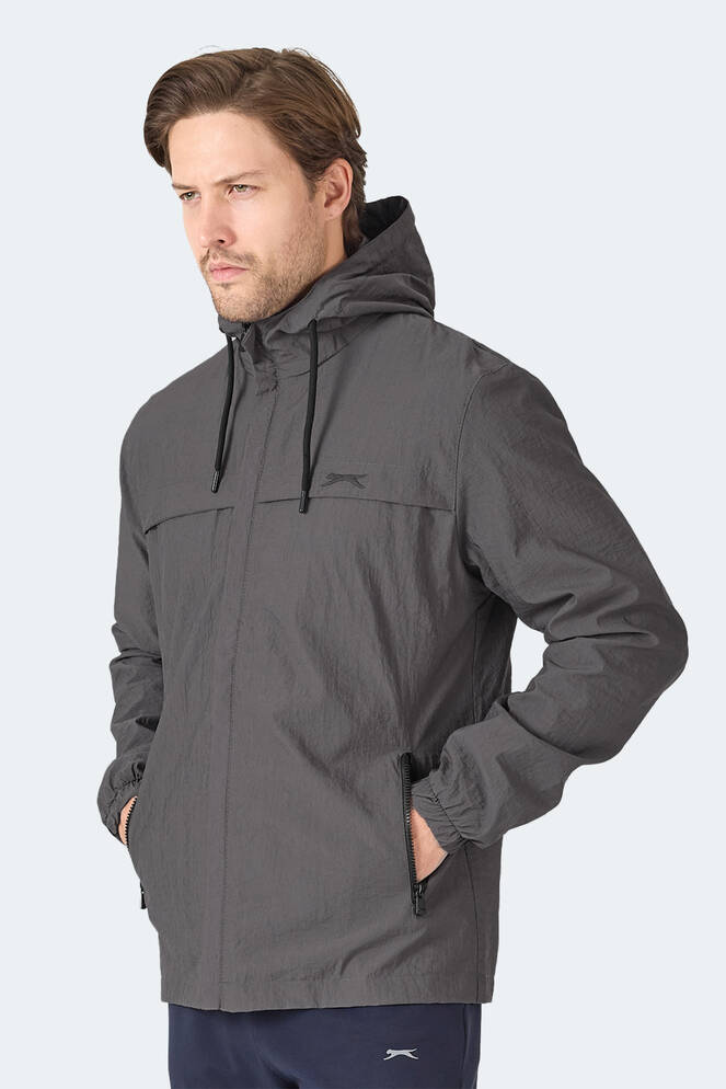 Slazenger HANGA Erkek Yağmurluk Antrasit