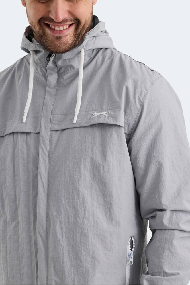 Slazenger HANGA Erkek Yağmurluk Gri
