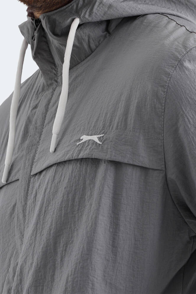 Slazenger HANGA Erkek Yağmurluk Koyu Gri