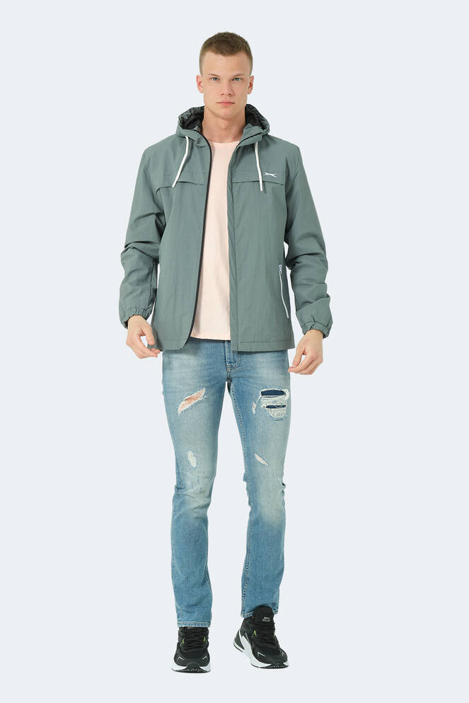 Slazenger HANGA Erkek Yağmurluk Deniz Yeşili