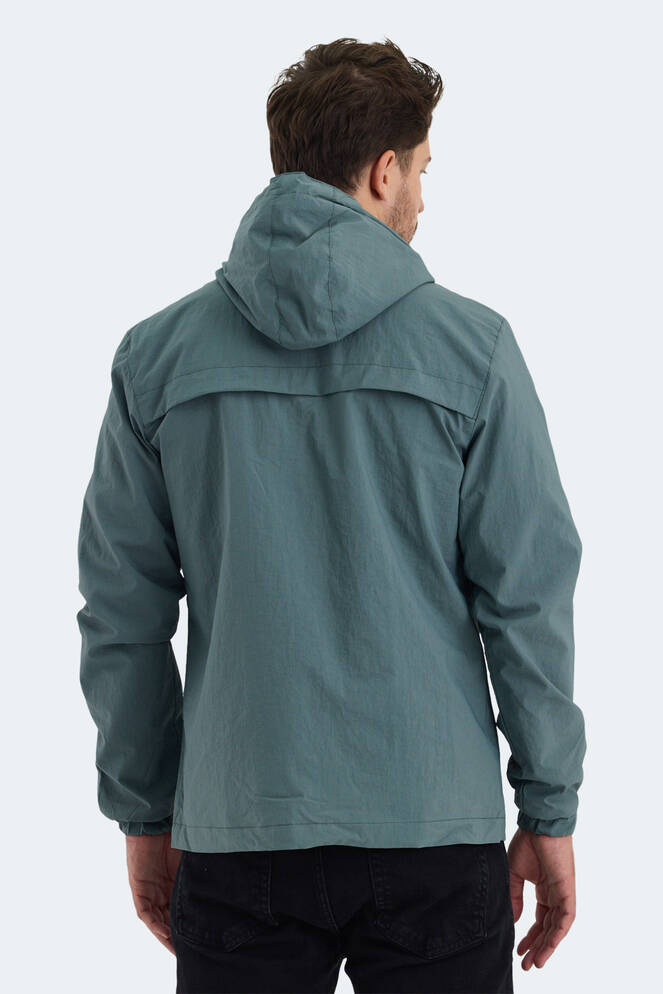 Slazenger HANGA Erkek Yağmurluk Deniz Yeşili