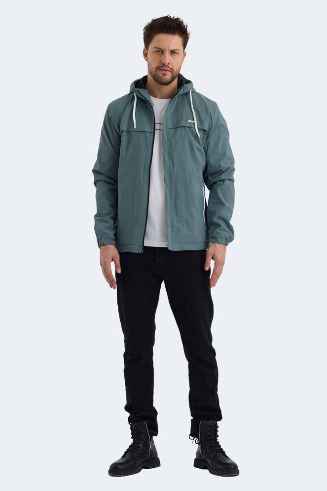 Slazenger HANGA Erkek Yağmurluk Deniz Yeşili