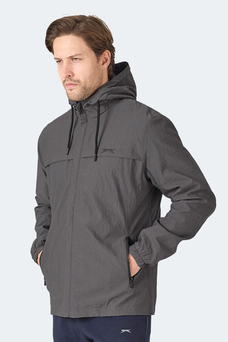 Slazenger HANGA Men's Raincoat Anthracite - Thumbnail