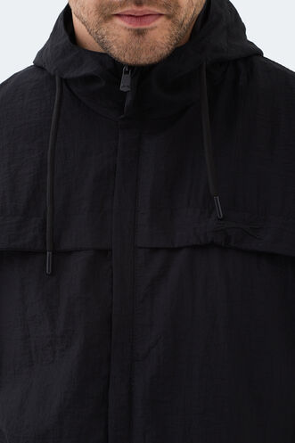 Slazenger HANGA Men's Raincoat Black - Thumbnail