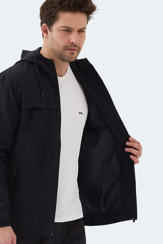 Slazenger HANGA Men's Raincoat Black - Thumbnail