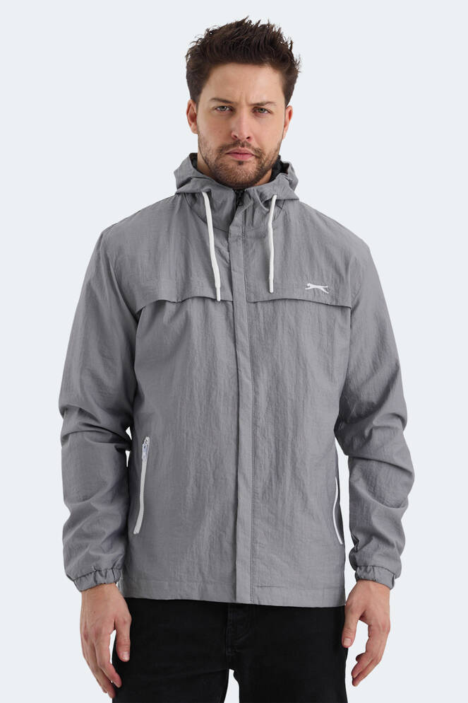 Slazenger HANGA Men's Raincoat Dark Gray