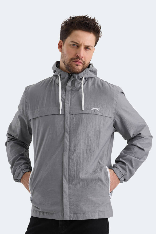 Slazenger HANGA Men's Raincoat Dark Gray