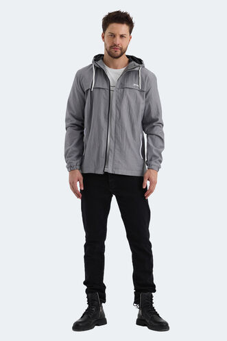 Slazenger HANGA Men's Raincoat Dark Gray - Thumbnail