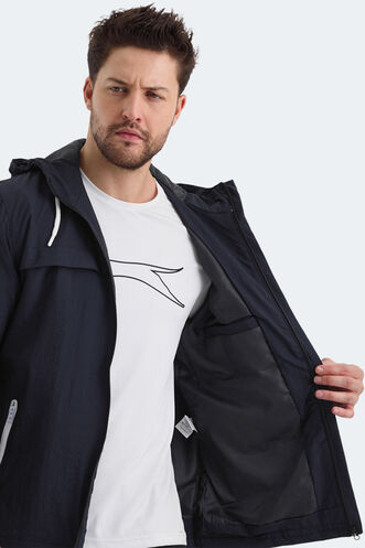 Slazenger HANGA Men's Raincoat Navy - Thumbnail