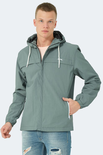 Slazenger HANGA Men's Raincoat Sea Green - Thumbnail