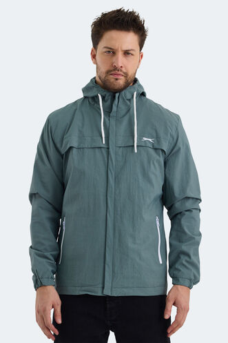 Slazenger HANGA Men's Raincoat Sea Green - Thumbnail