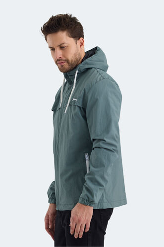 Slazenger HANGA Men's Raincoat Sea Green - Thumbnail