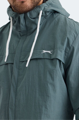 Slazenger HANGA Men's Raincoat Sea Green - Thumbnail