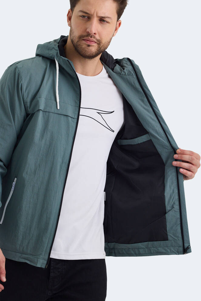 Slazenger HANGA Men's Raincoat Sea Green
