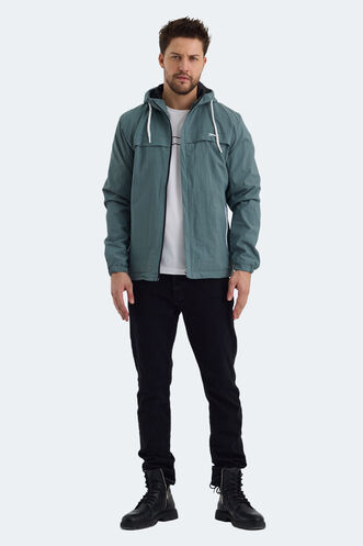 Slazenger HANGA Men's Raincoat Sea Green - Thumbnail