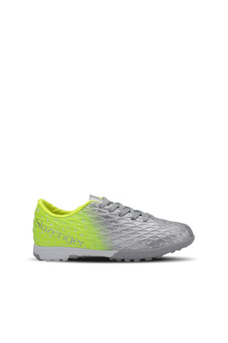 Slazenger - Slazenger HANIA HS Futbol Erkek Çocuk Halı Saha Ayakkabı Gri