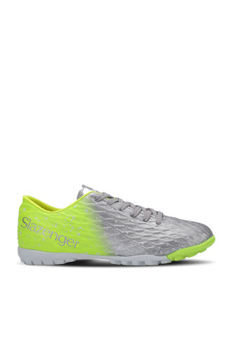 Slazenger - Slazenger HANIA HS Futbol Erkek Çocuk Halı Saha Ayakkabı Gri