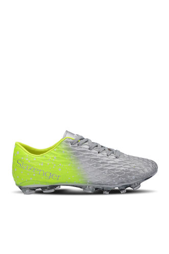Slazenger - Slazenger HANIA KRP Futbol Erkek Çocuk Krampon Ayakkabı Gri