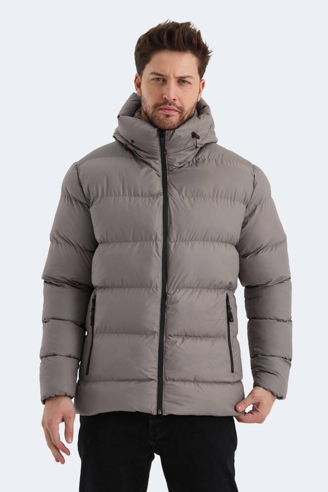 Slazenger HANK Men's Jacket & Coat Stone Grey