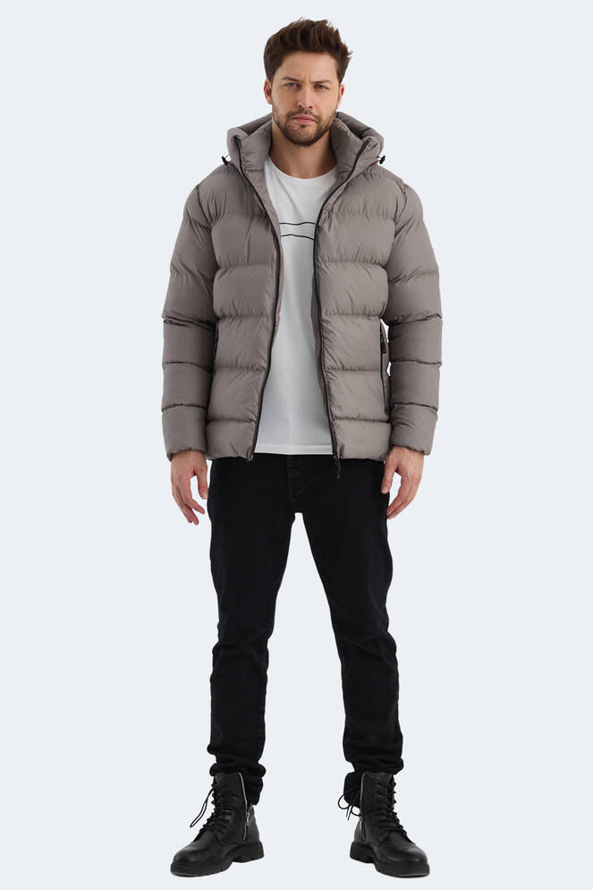 Slazenger HANK Men's Jacket & Coat Stone Grey