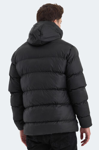 Slazenger HANK Men's Coat & Jacket Black - Thumbnail