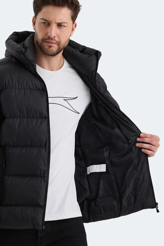 Slazenger HANK Men's Coat & Jacket Black - Thumbnail