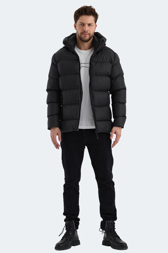 Slazenger HANK Men's Coat & Jacket Black - Thumbnail