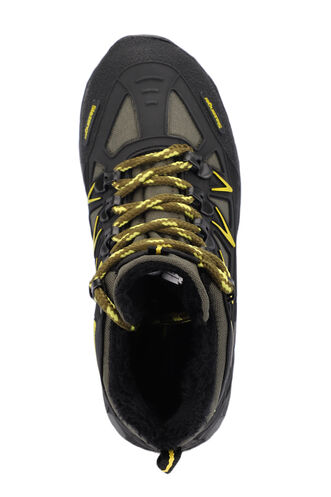 Slazenger HARDEEP Children's Boots Khaki - Yellow - Thumbnail