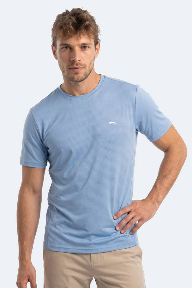Slazenger HARDFLEX Erkek Açık Mavi Tişört
